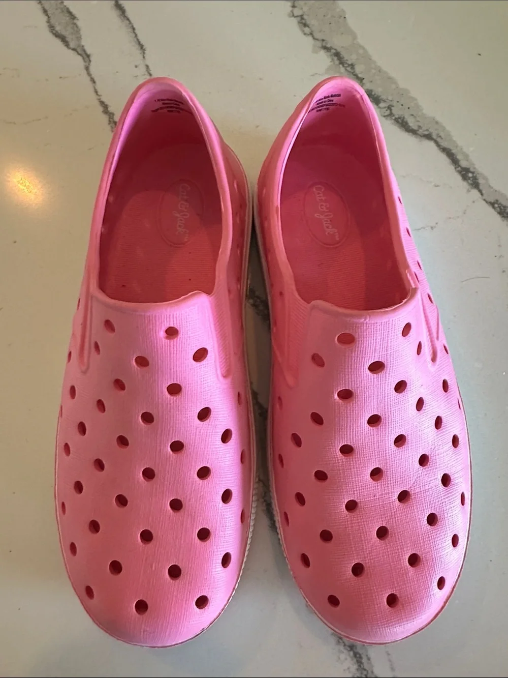 Cat & Jack Pink Slip-On Kids Water Shoes